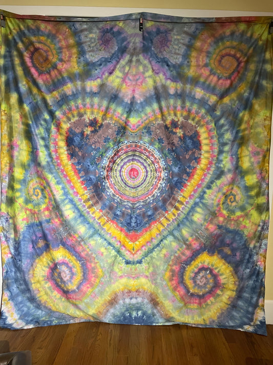 Heart tapestry